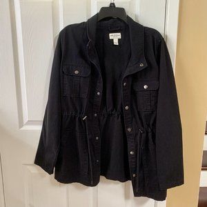 Arizona Jean Co Black Utility Jacket